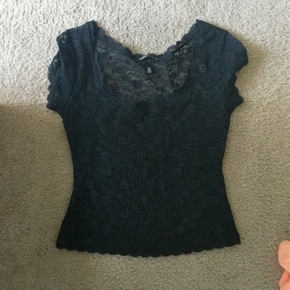 Victoria secret lace crop top
