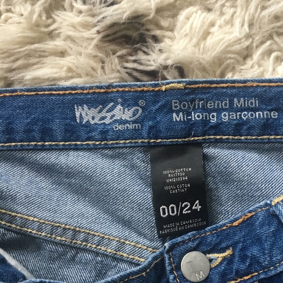 Boyfriend Midi Jean Shorts - Picture 3 of 6