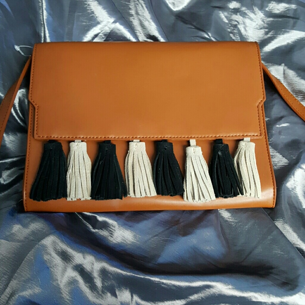 Womens fringe bag