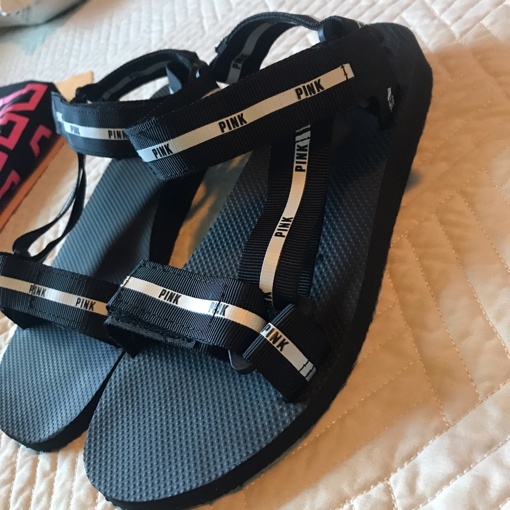 Pink Victoria Secret sandals