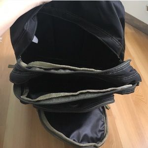 L.l bean black backpack