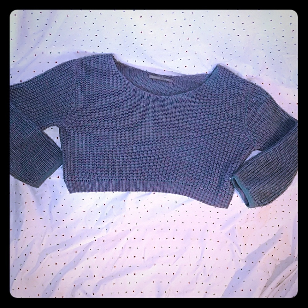 Rubbish crop sweater