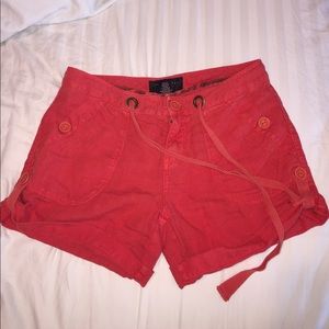 Sanctuary red shorts