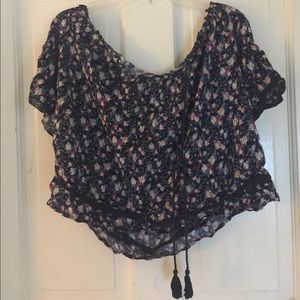 American Eagle off the shoulder top