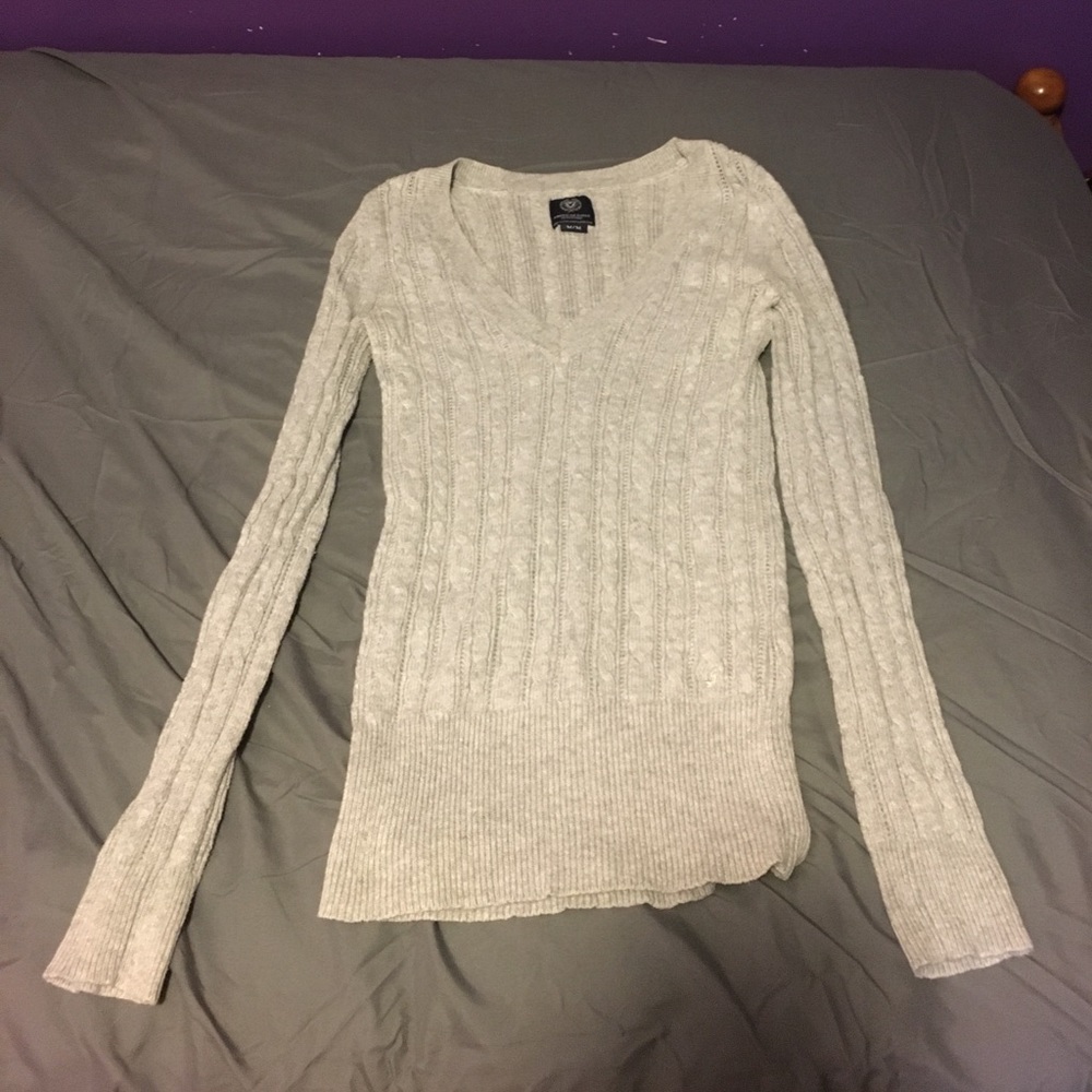 Grey American Eagle Sweater