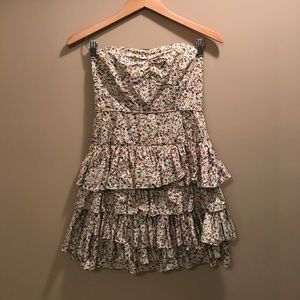 JCrew Strapless Mini Dress