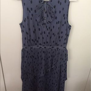Banana Republic pleated dress