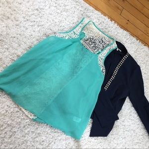 Francesca's blouse and blazer!