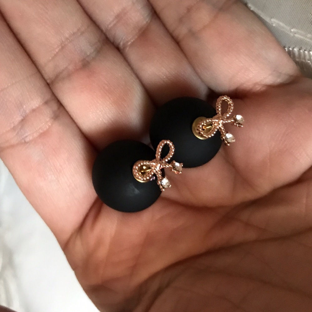 💣Rope Bow Double Side black - Picture 5 of 5
