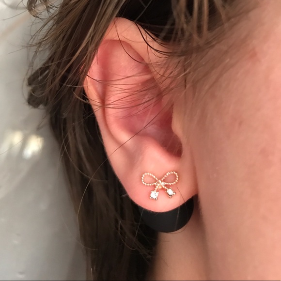 💣Rope Bow Double Side black - Picture 4 of 5