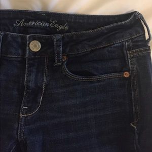 Long skinny kick American eagle jeans