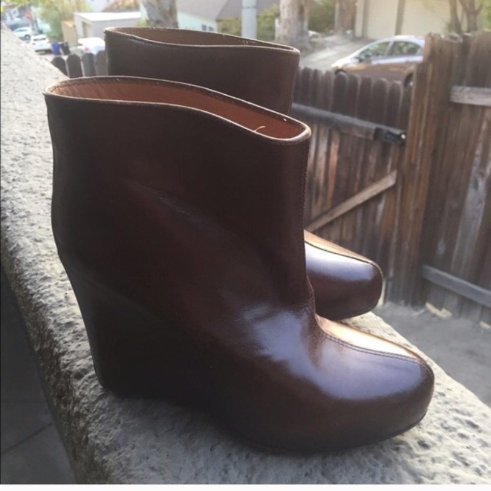 Maison Martin Margela MM6 Wedge bootie