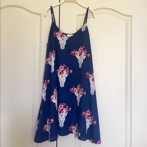 Peach Love Brand Bullhead Dress (Look-alike MuMu)