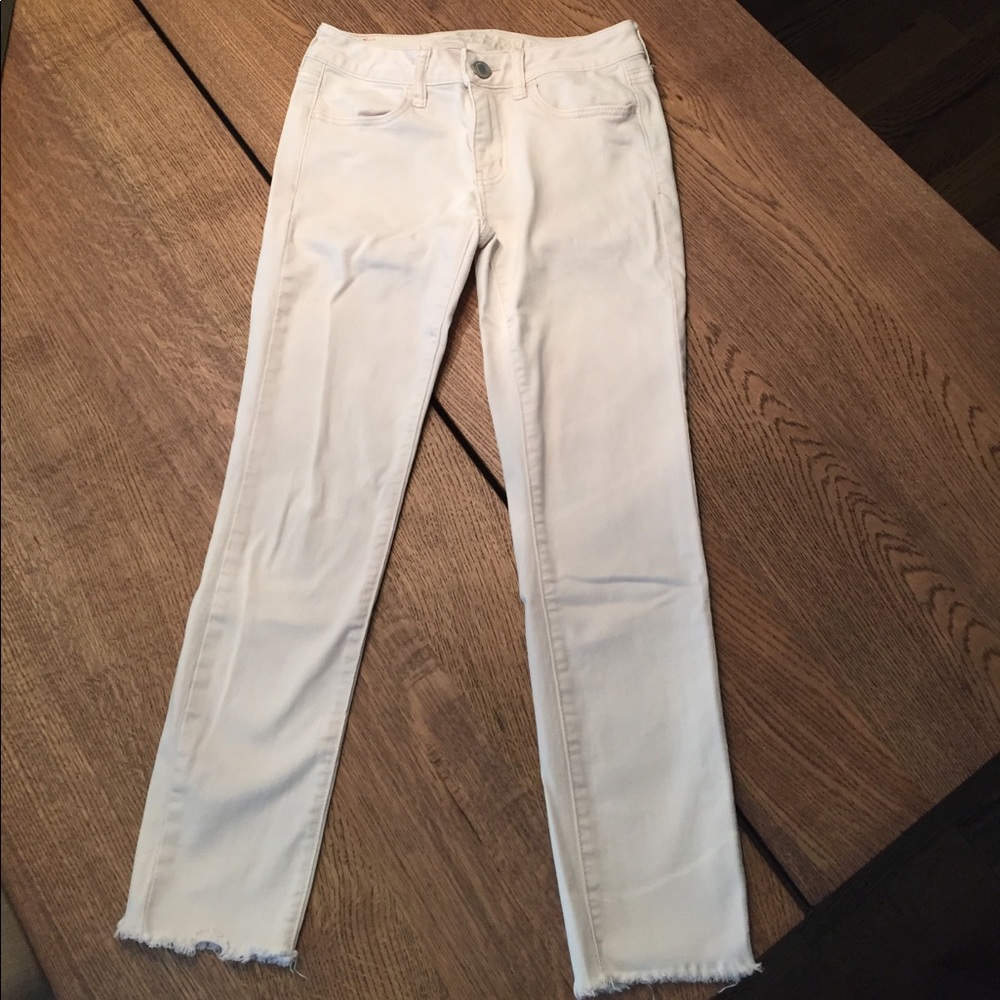 🌺BOGO AE faded pink jeans size 6