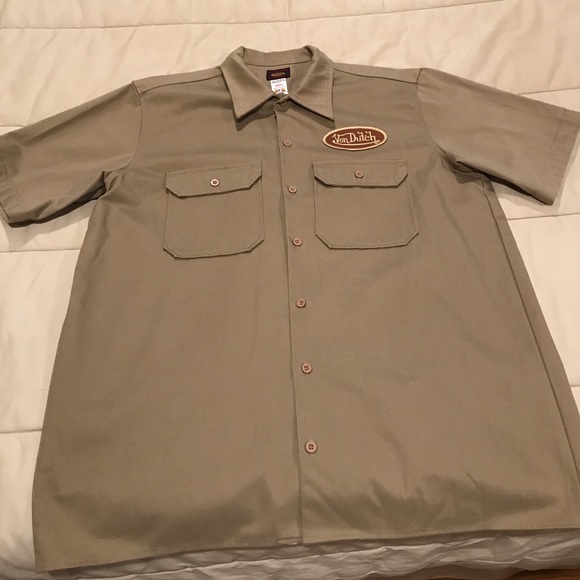 Von Dutch Short Sleeve Button Down 