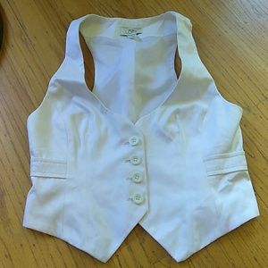 White Ann Taylor Vest