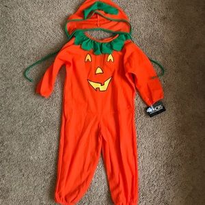 Toddler pumpkin costume