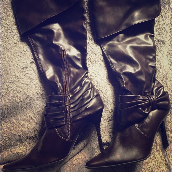 NWT Rampage Brown Boots - Picture 1 of 4