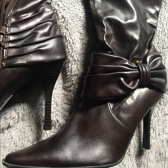 NWT Rampage Brown Boots - Picture 2 of 4