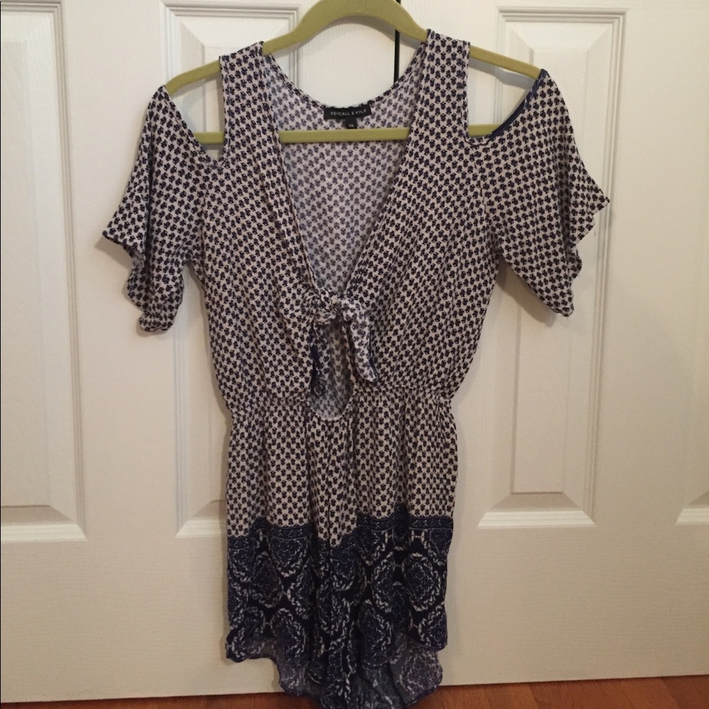 Cold Shoulder Romper