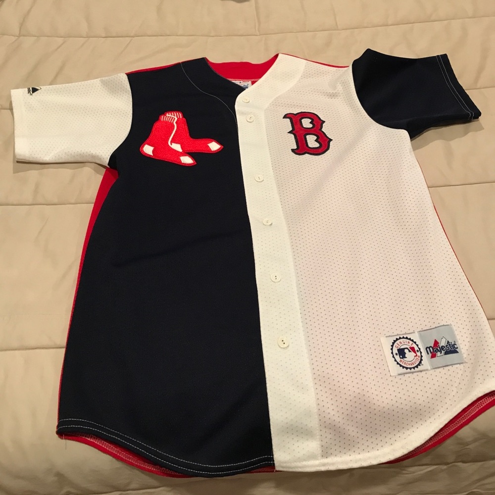 Boston redsox color jersey