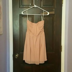 Strapless Blush Dress