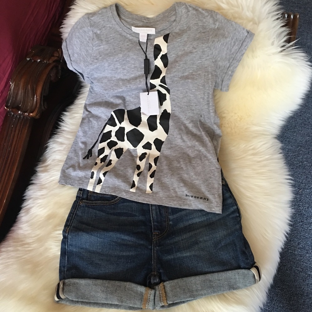 Burberry kids outfit (top and shorts)