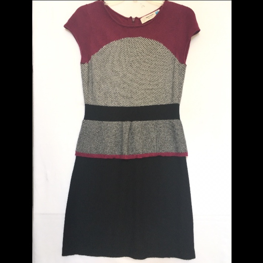 Anthropologie Sparrow Serena Knit Mini Dress sz M