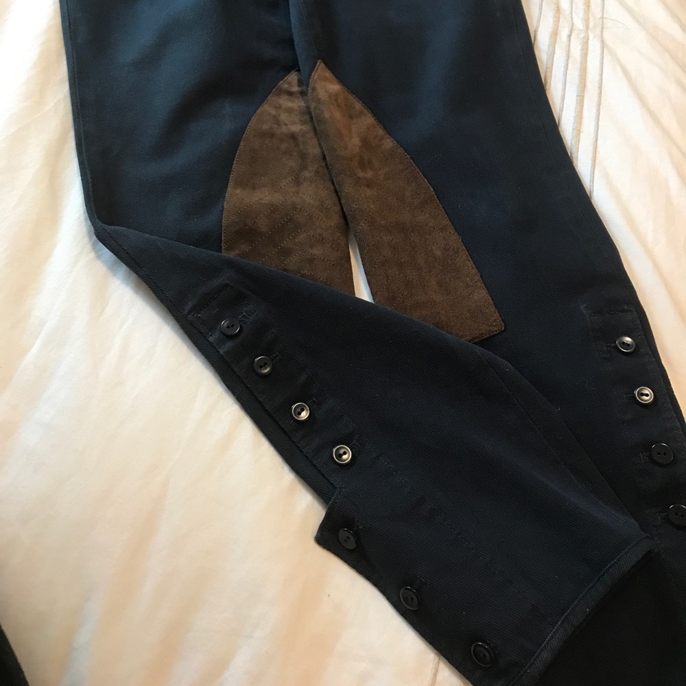 Ralph Lauren Navy Jodphur pants.
