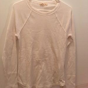 Hollister waffle knit shirt