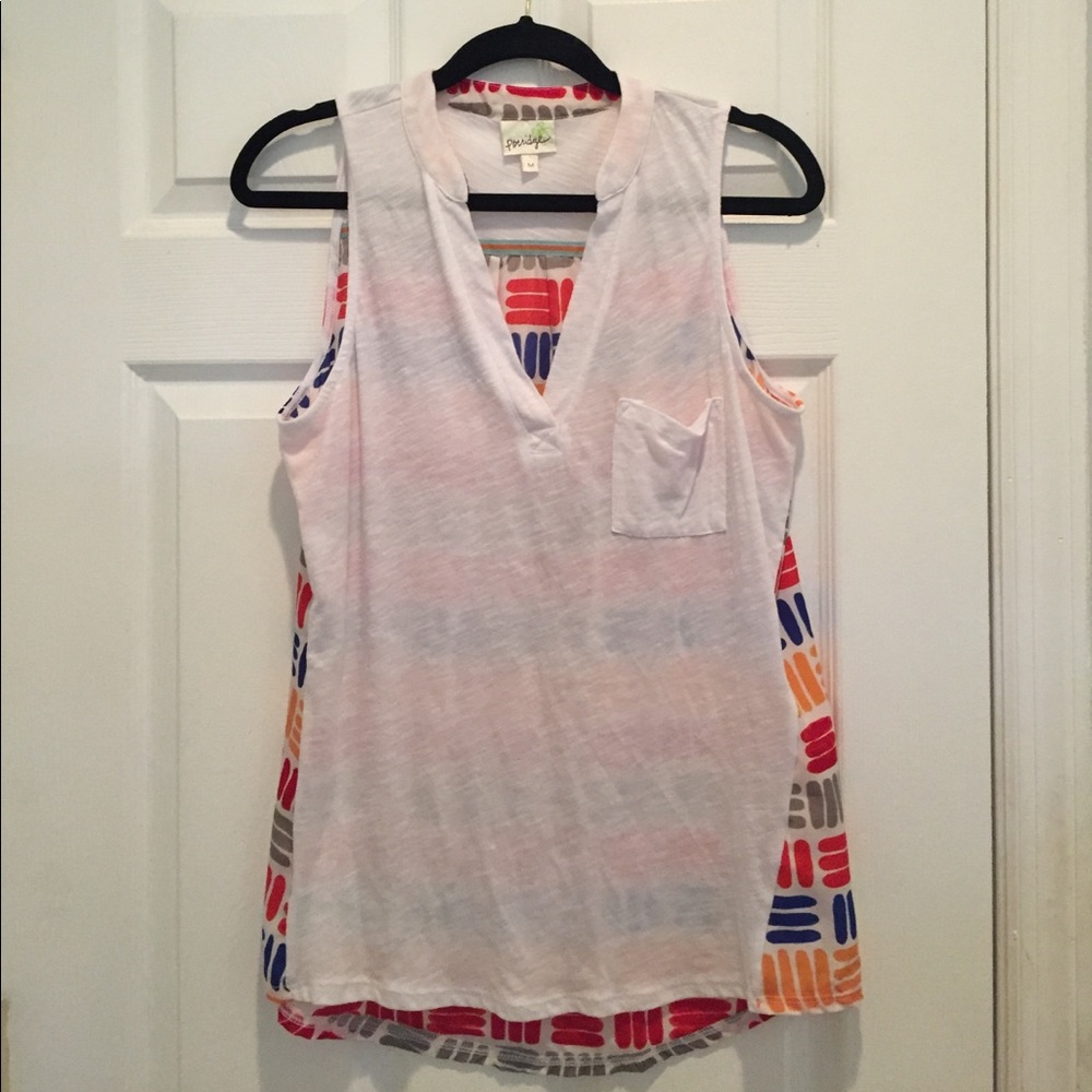 Anthropologie Porridge loose fitted hi-lo shirt