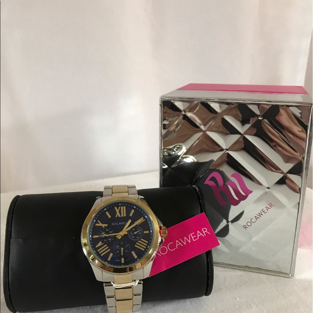 Rocawear Silver and Gold Watch