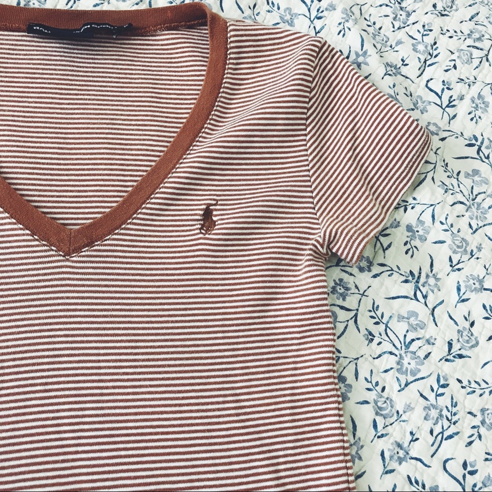 Stripped Ralph Lauren Top!