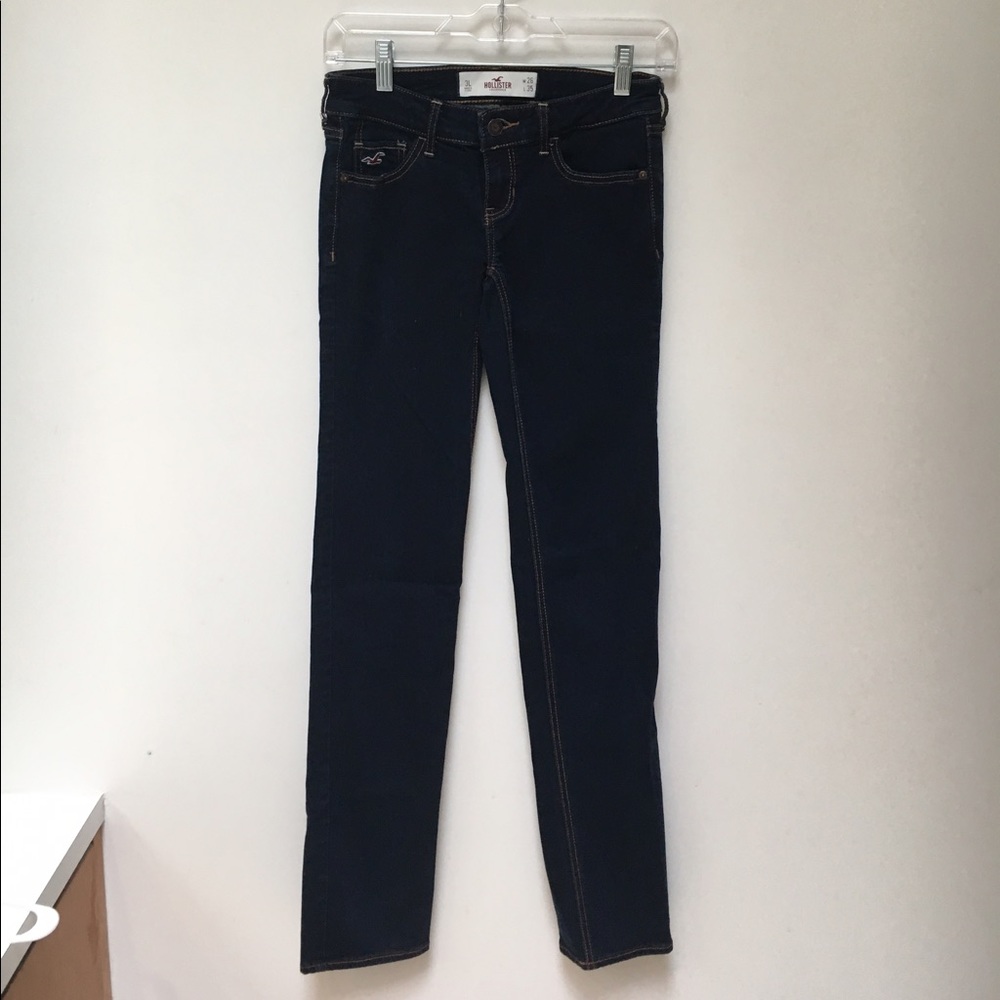 Hollister dark wash jegging