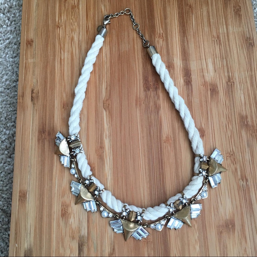 J. Crew factory rope necklace