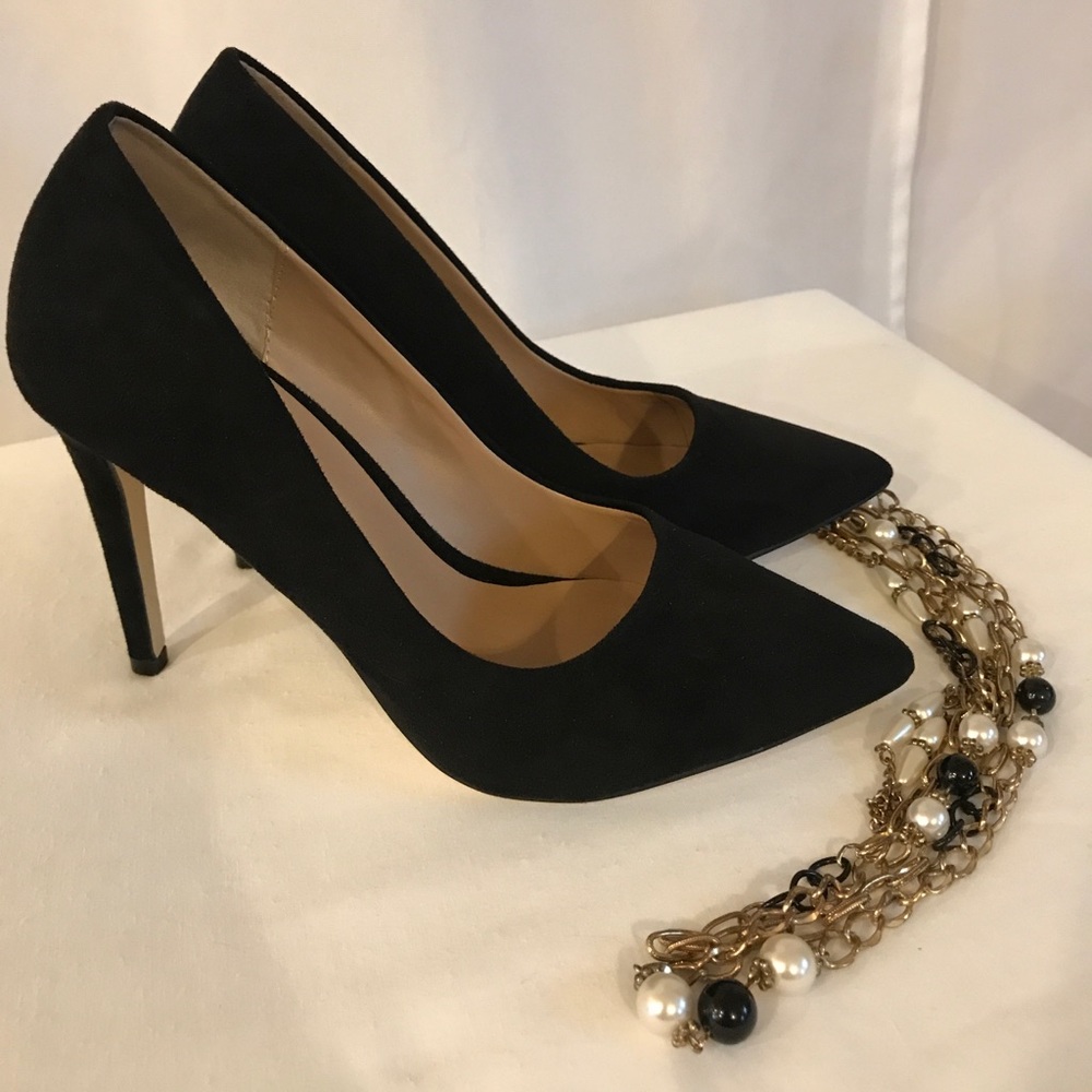 Call it Spring Black heels