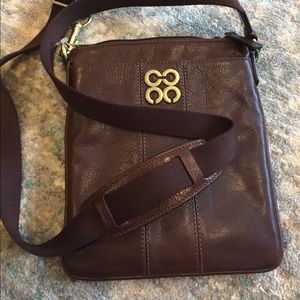 Coach Swingpack Mahogany Leather Crossbody Bag
