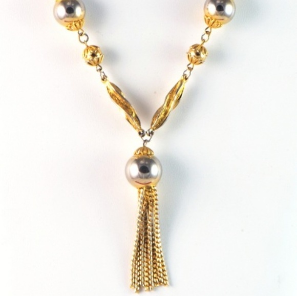 Vintage judy lee tassel necklace - Picture 5 of 5