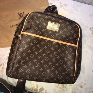 Louis Vuitton Inspired Backpack