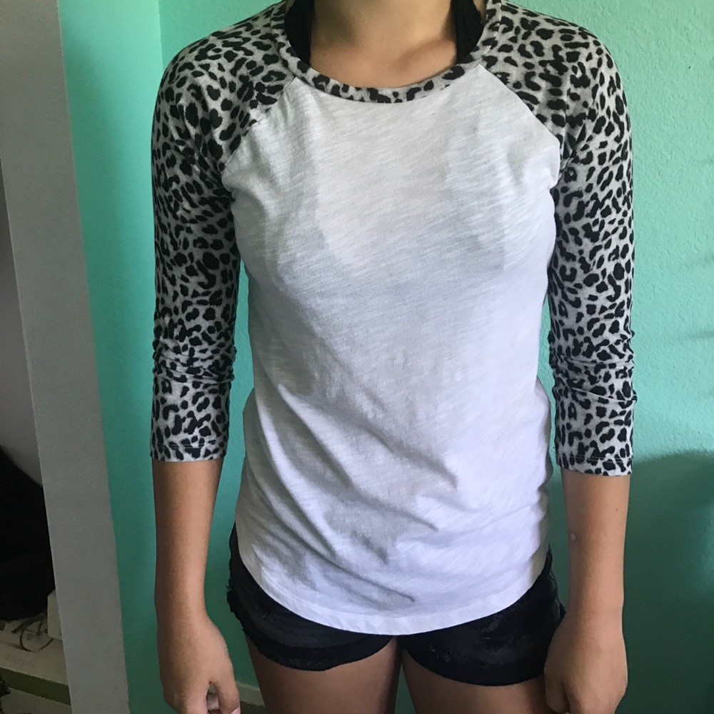 Long sleeved pink shirt