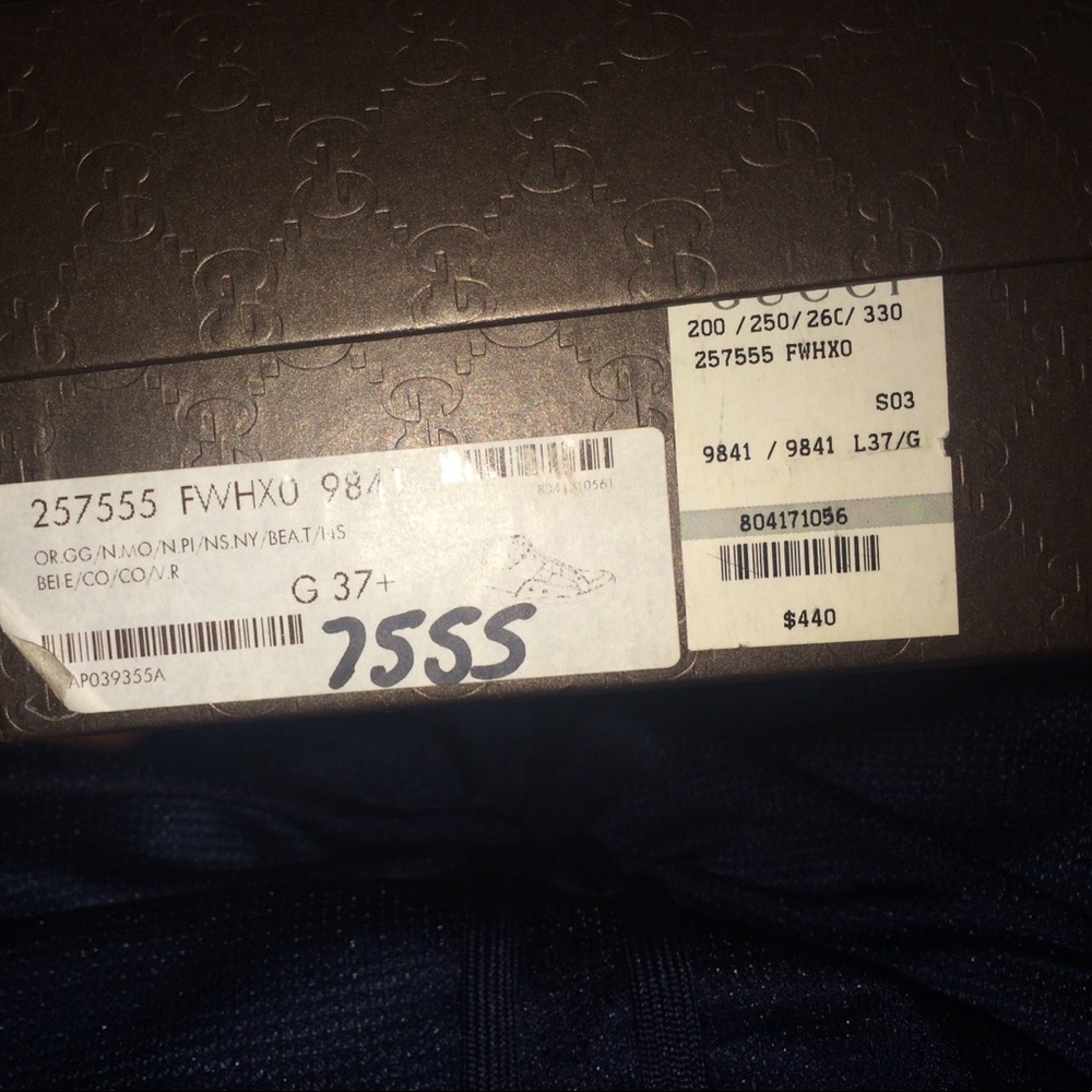 Gucci high top sneakers