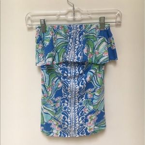 Lilly Pulitzer Tube Top