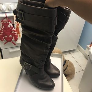 Brown boots