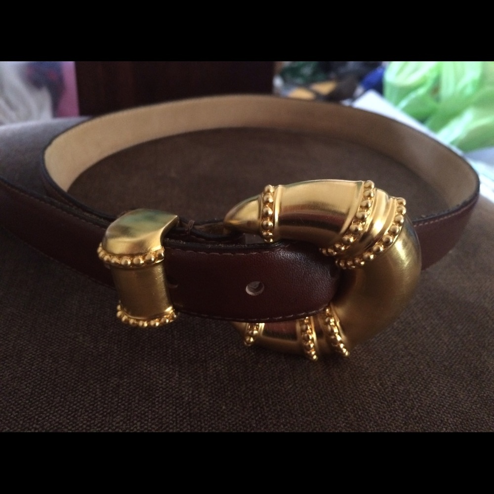 Clara Studio Leather Belt--Medium