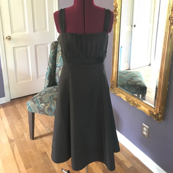 Black Midi Pleated Dress! - Picture 1 of 2