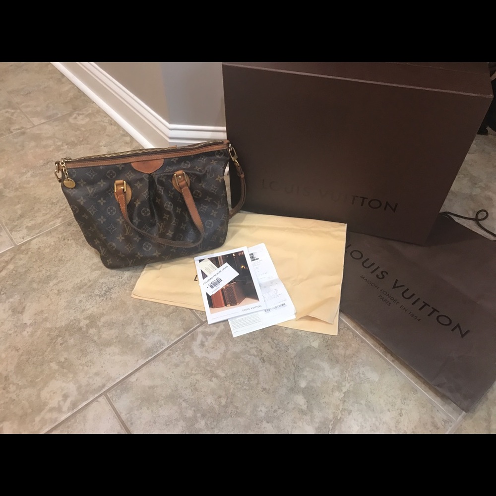 Authentic Louis Vuitton Palermo PM Handbag