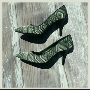 BCBG Heels Black and White