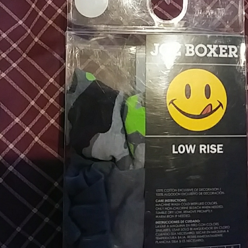 Joe Boxer Low Rise Mens Small Briefs 3 Pair NWT