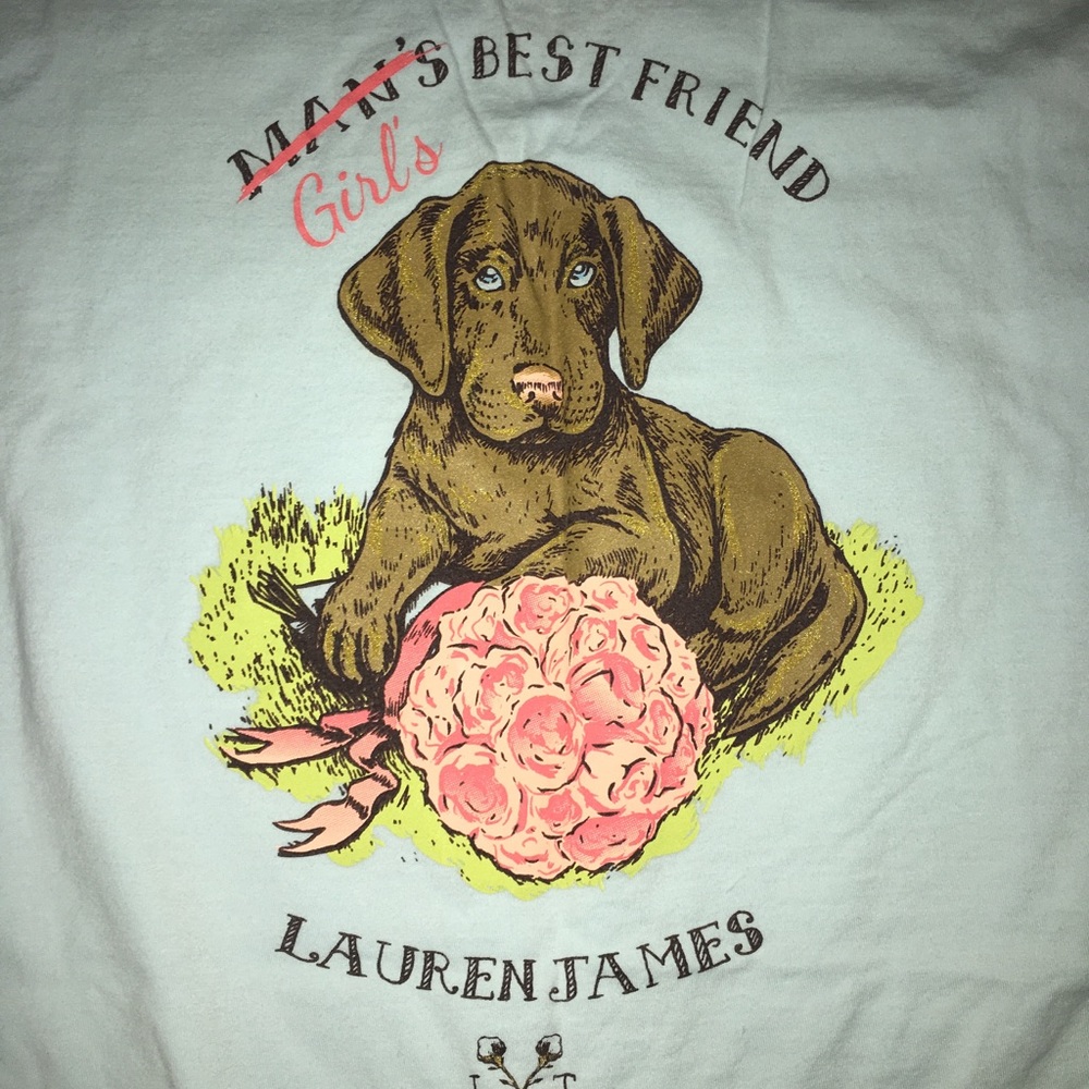 Lauren James puppy shirt! Girls best friend!