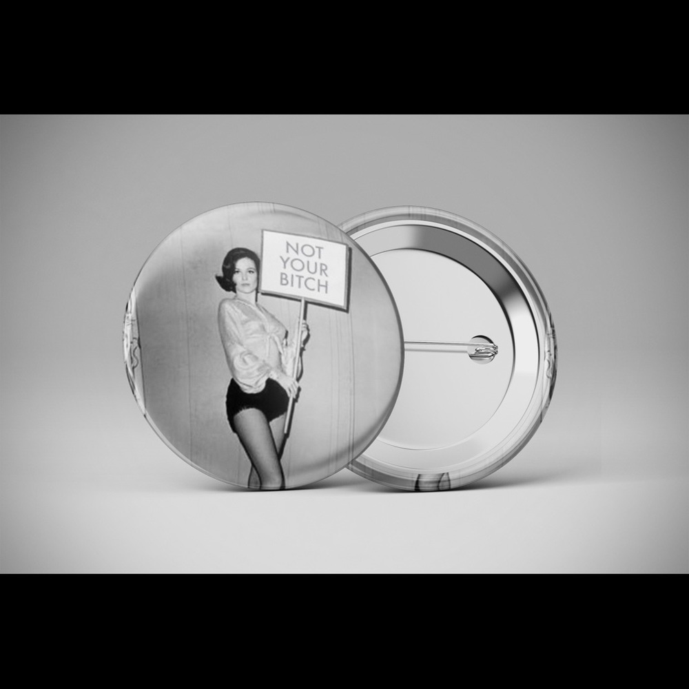 FEMINIST Pin Back Button Badge